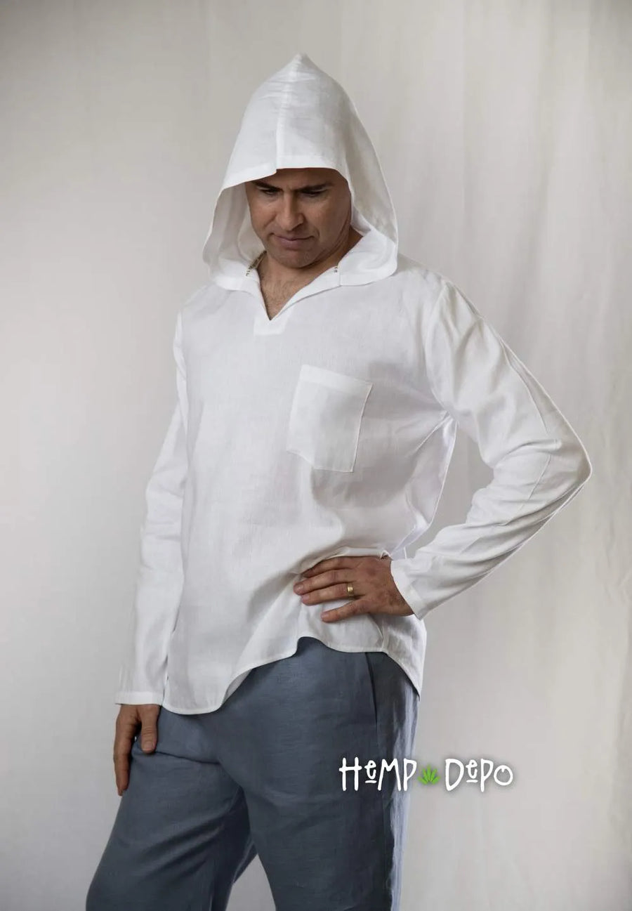 Hoodie in White