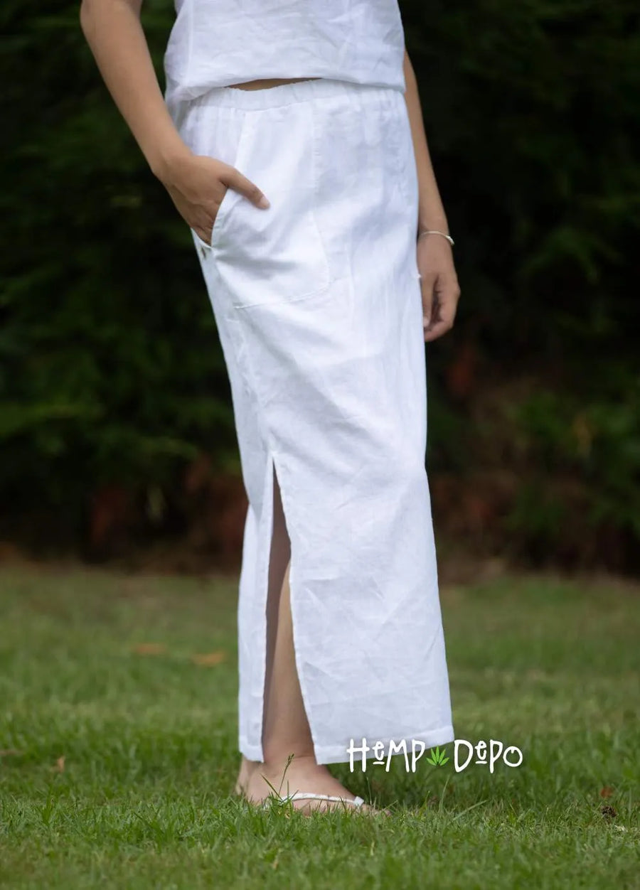 Zephyr Skirt White