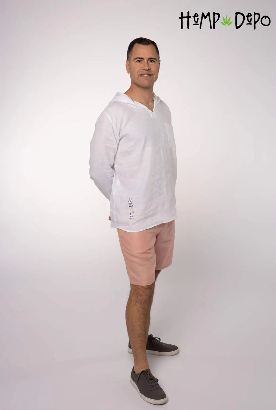 Haze Hoodie in White