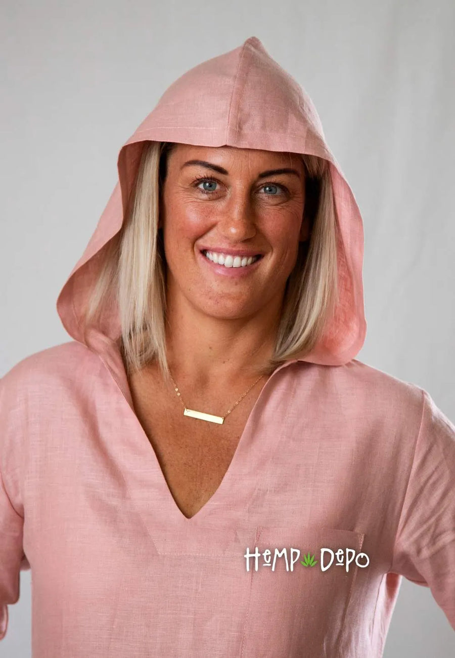 Hoodie in Rosé